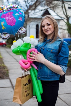 Леся  - Выписка из роддома