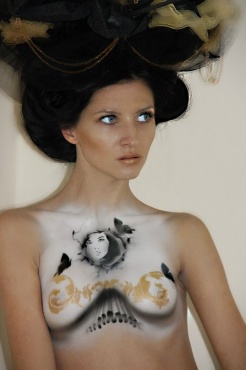 Светлана Бевз - body art