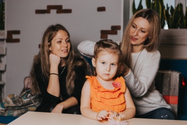Елизавета  Солдатенко - Съемка утренника