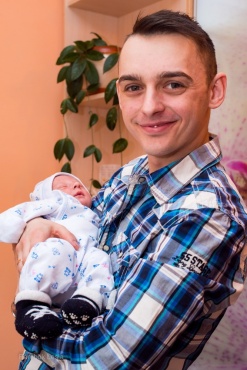 Леся  - Выписка из роддома