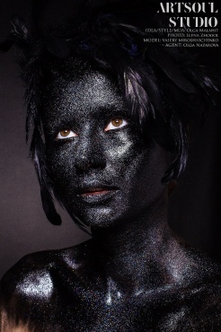 Ольга Малахит - body art