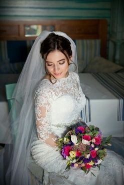 Самый стойкий, красивый свадебный макияж от Bazarki 