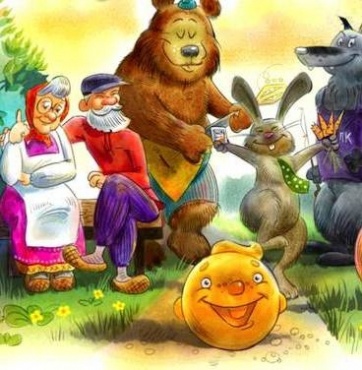 Авторска казка-мюзикл, у якій піднімаються важливі питання безпеки, поведінку на природі, в лісі та протипожежної, екологічної тематики. Сучасне бачення всім знайомої казки про Колобка здивує Вас та ваших дітей.
Рекомендовано дітям з 3 до 12 років 
 Тривалість: 35-40 хвилин
Ляльки: Дідусь та Бабуся
Герої в костюмах: Колобок, Вовк, Заєць, Лисиця, Ведмідь