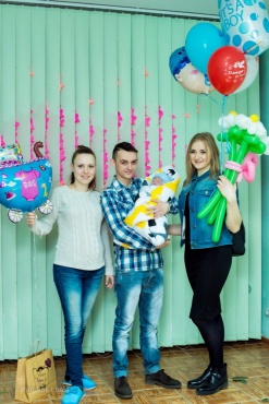 Леся  - Выписка из роддома