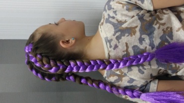 Жанна Олейник - Плетение волос