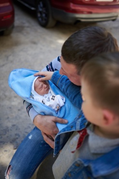 Любов Квятковська - Іванчук - Выписка из роддома