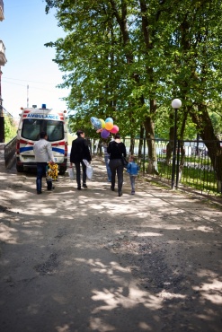 Любов Квятковська - Іванчук - Выписка из роддома