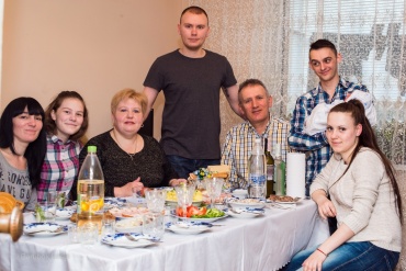 Леся  - Выписка из роддома