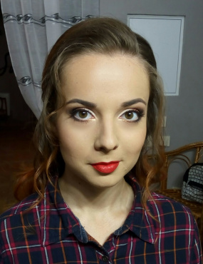 Катерина Полежаєва - Вечерний макияж