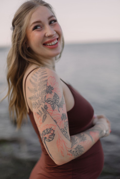 Ірина Ваганова - Вагітність